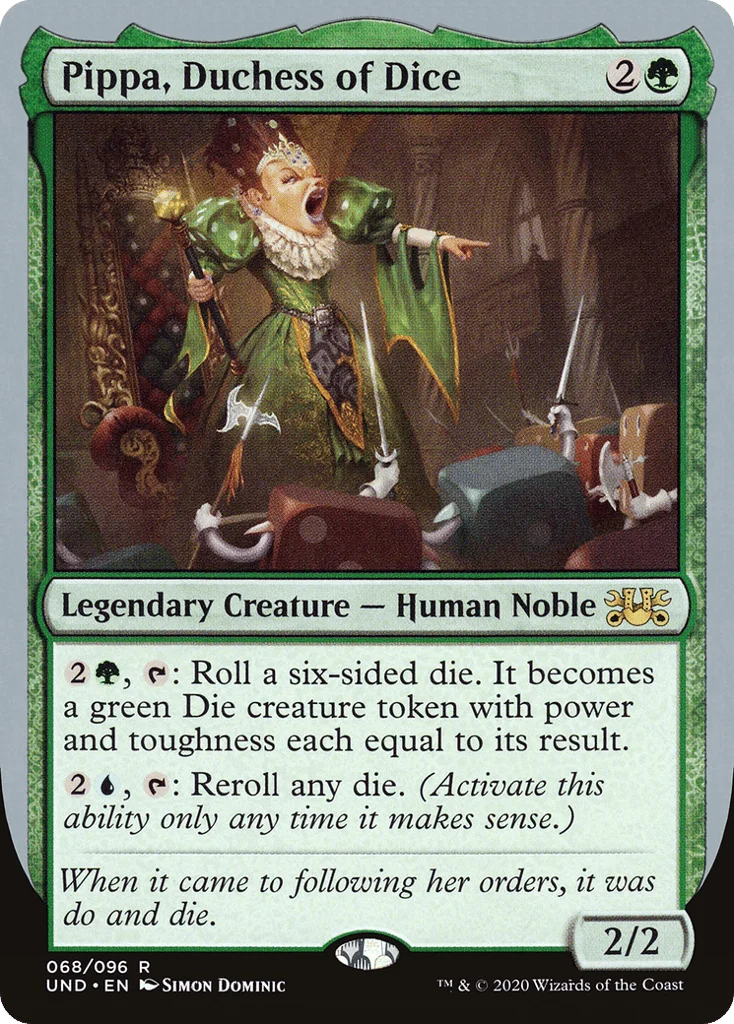 Pippa, Duchess of Dice · Unsanctioned