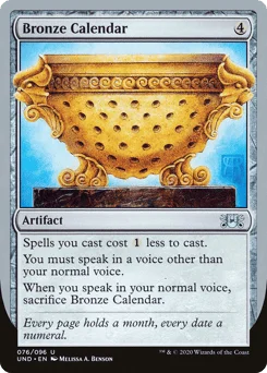 Bronze Calendar