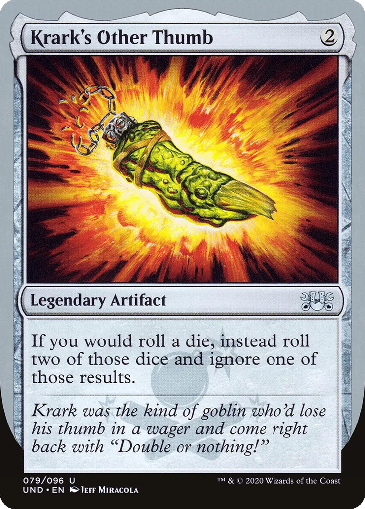 Krark's Other Thumb · Unsanctioned