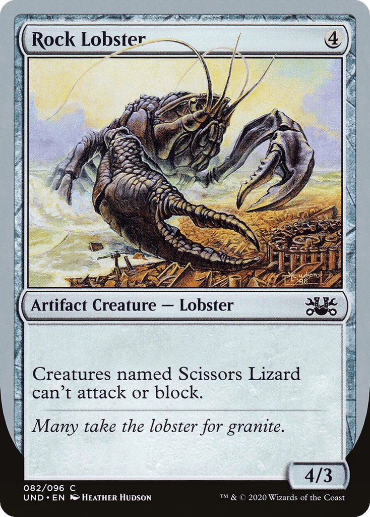 Rock Lobster · Unsanctioned