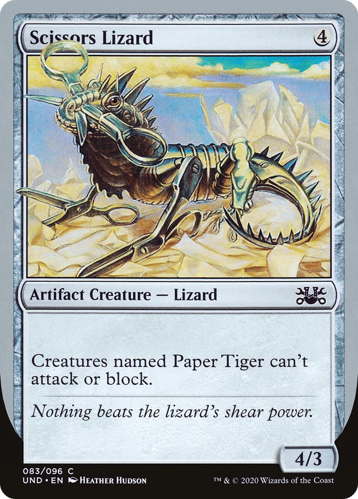 Scissors Lizard · Unsanctioned
