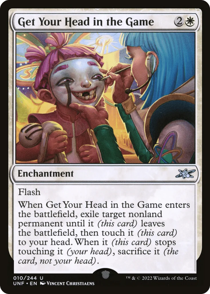 Get Your Head in the Game · Unfinity