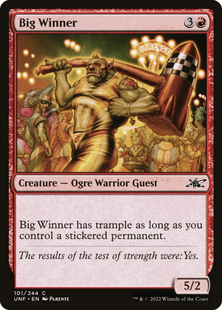Big Winner · Unfinity
