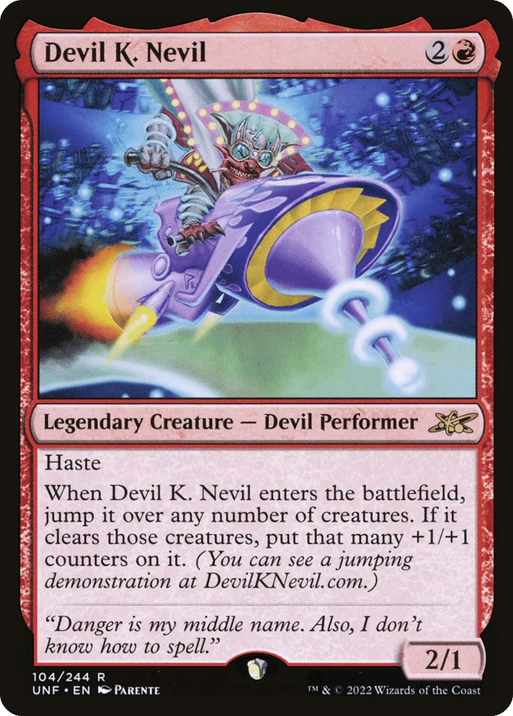 Devil K. Nevil · Unfinity