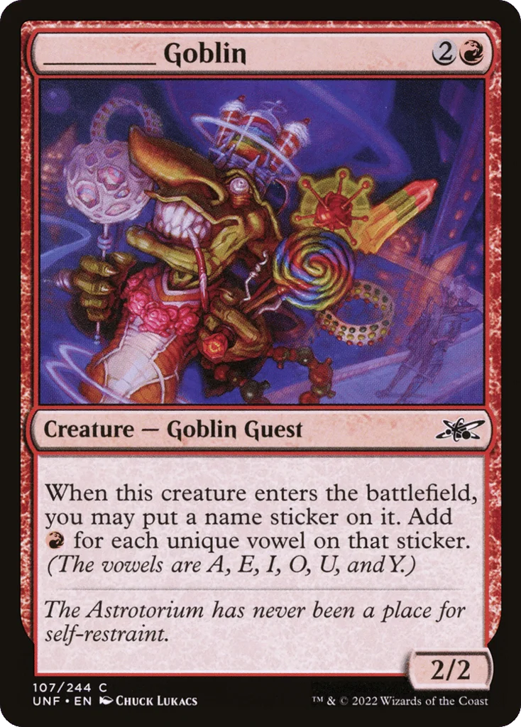 _____ Goblin · Unfinity