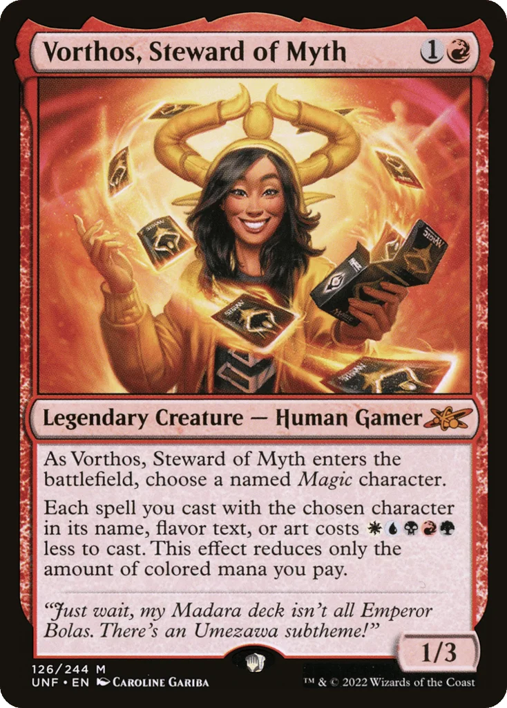 Vorthos, Steward of Myth · Unfinity
