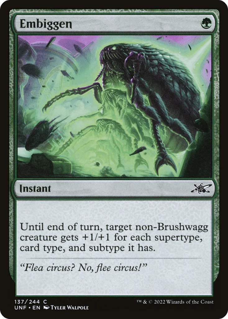 Embiggen · Unfinity