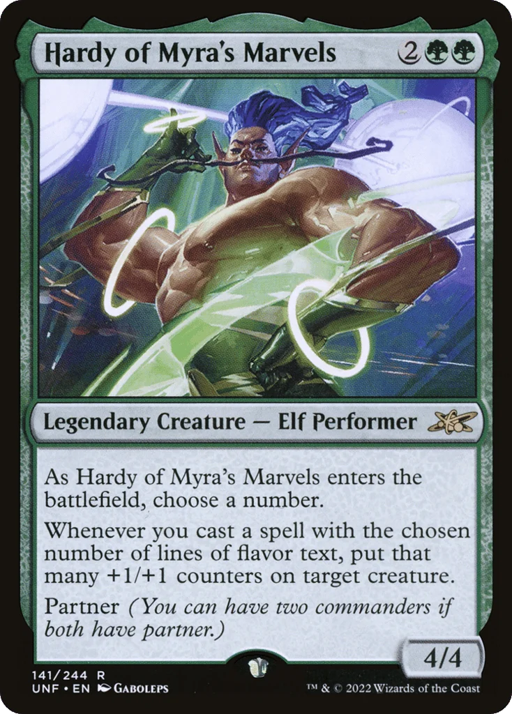 Hardy of Myra's Marvels · Unfinity