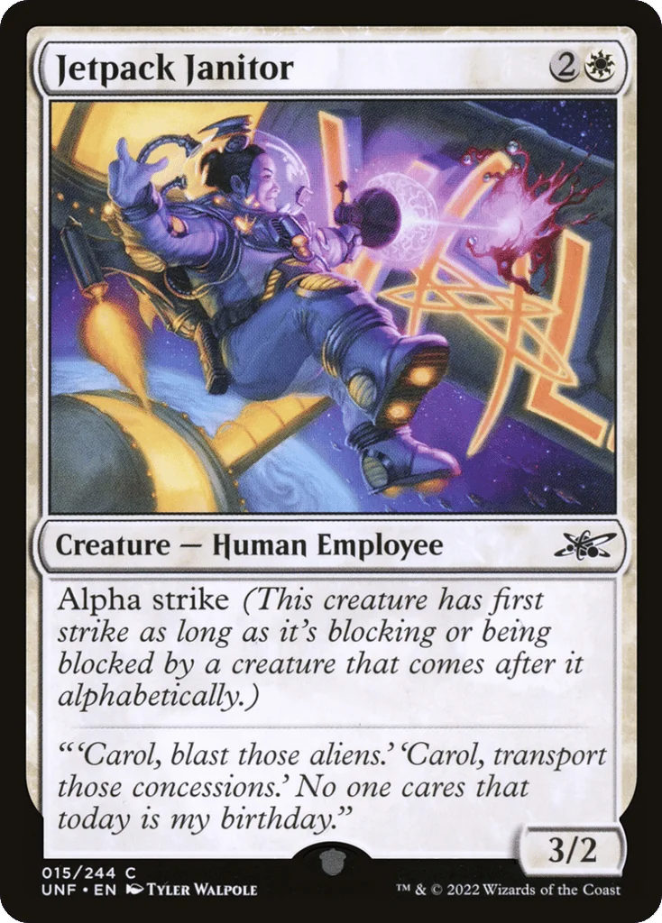 Jetpack Janitor · Unfinity