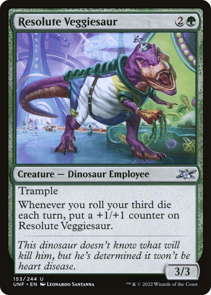 Resolute Veggiesaur · Unfinity
