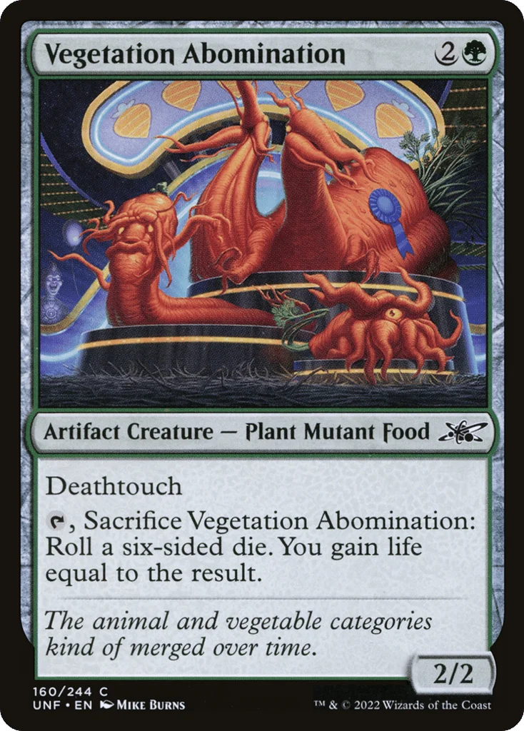 Vegetation Abomination · Unfinity
