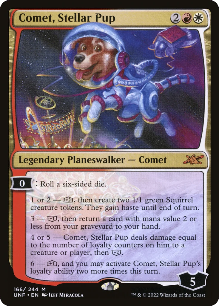 Comet, Stellar Pup · Unfinity