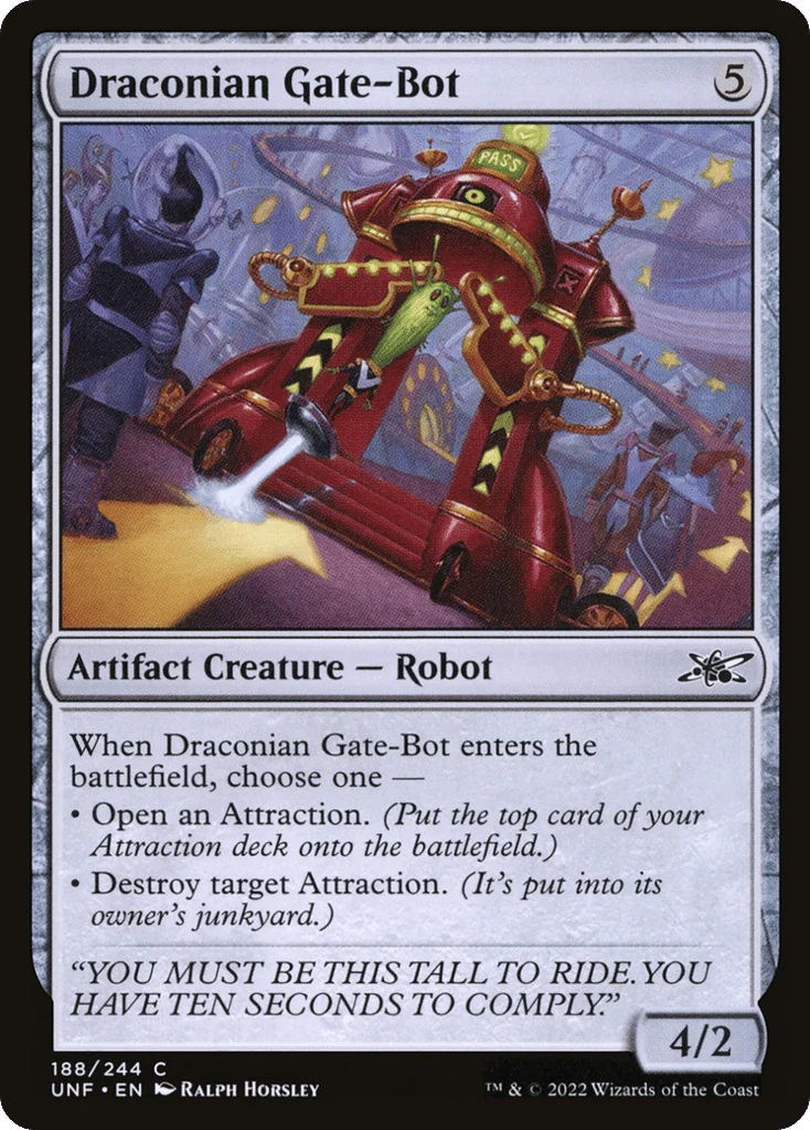 Draconian Gate-Bot · Unfinity