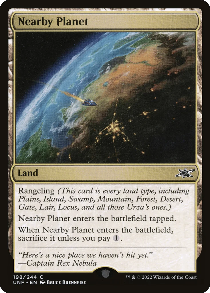 Nearby Planet · Unfinity