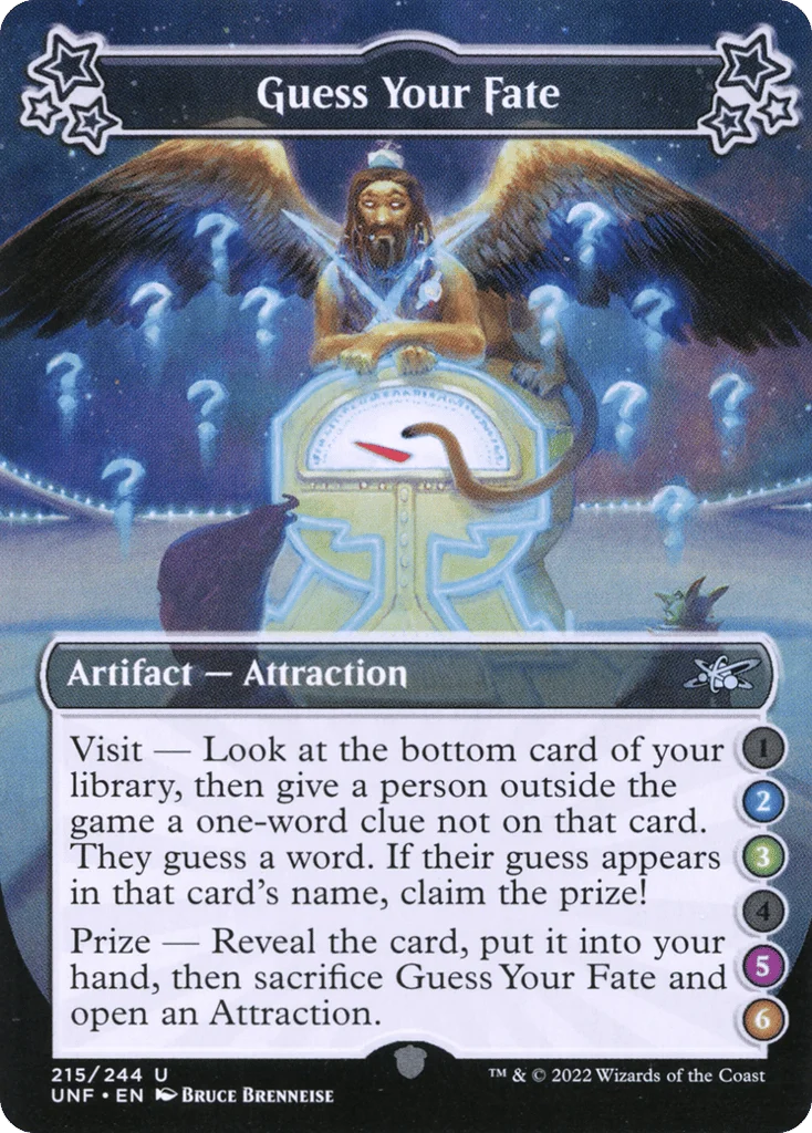 Guess Your Fate · Unfinity