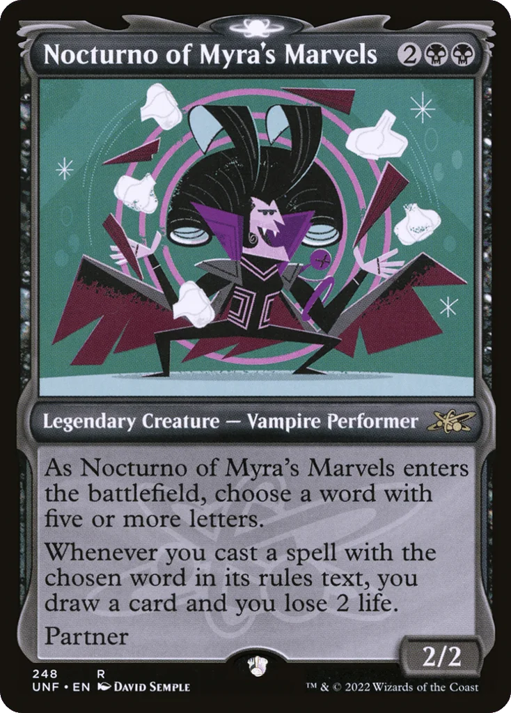 Nocturno of Myra's Marvels · Unfinity