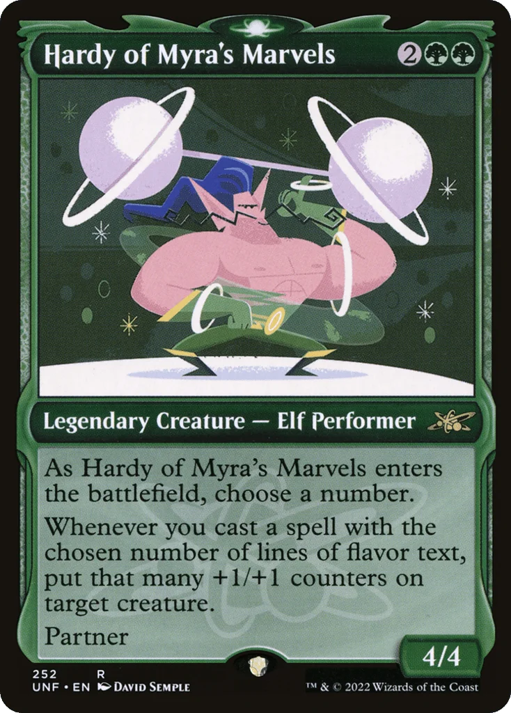 Hardy of Myra's Marvels · Unfinity