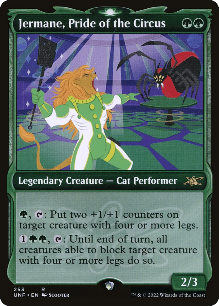 Jermane, Pride of the Circus · Unfinity