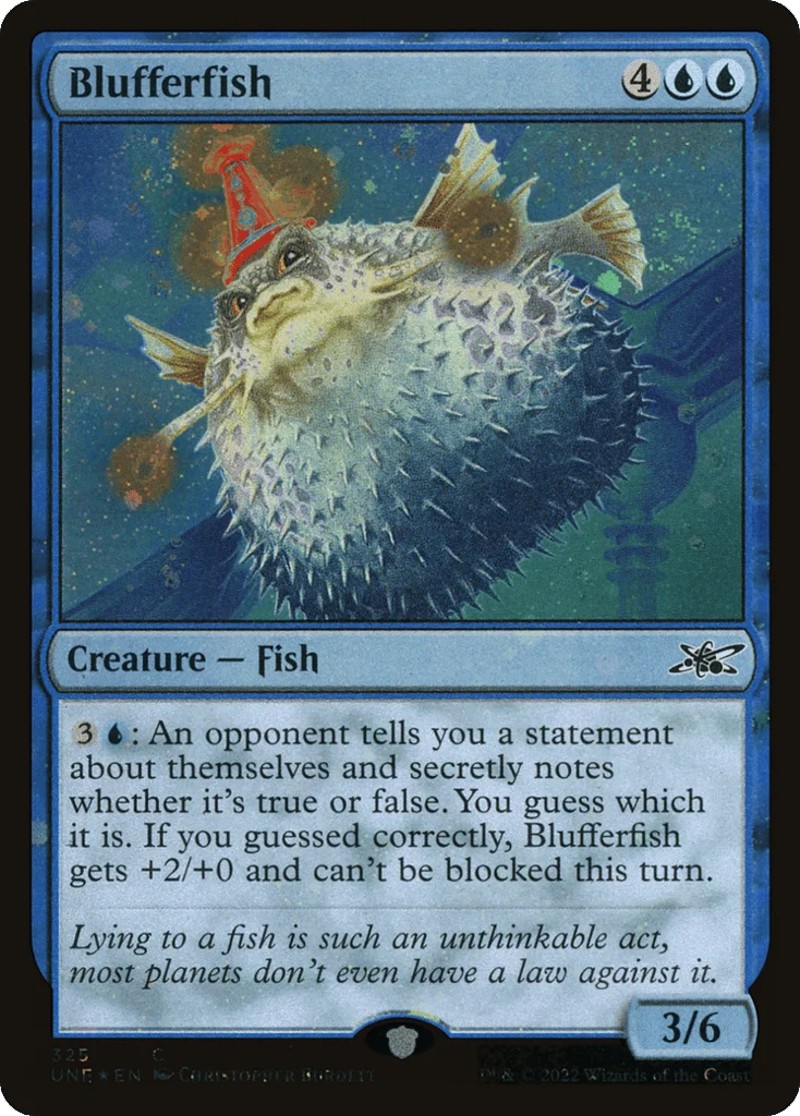 Blufferfish · Unfinity