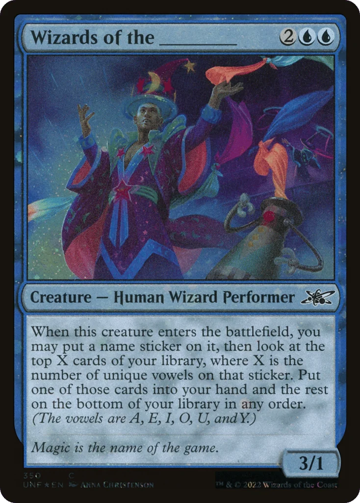 Wizards of the _____ · Unfinity