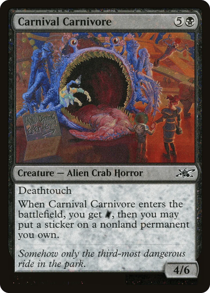 Carnival Carnivore · Unfinity