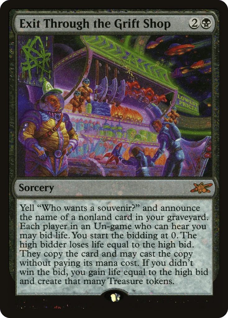 Exit Through the Grift Shop · Unfinity