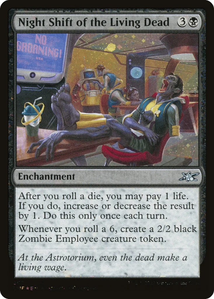 Night Shift of the Living Dead · Unfinity