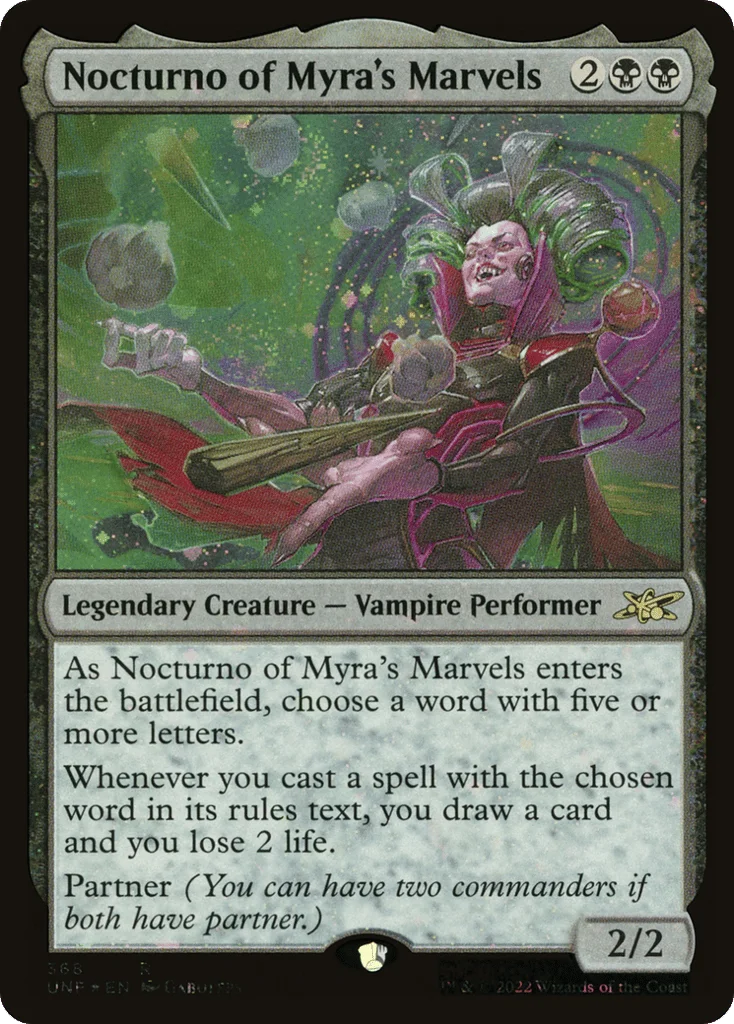 Nocturno of Myra's Marvels · Unfinity