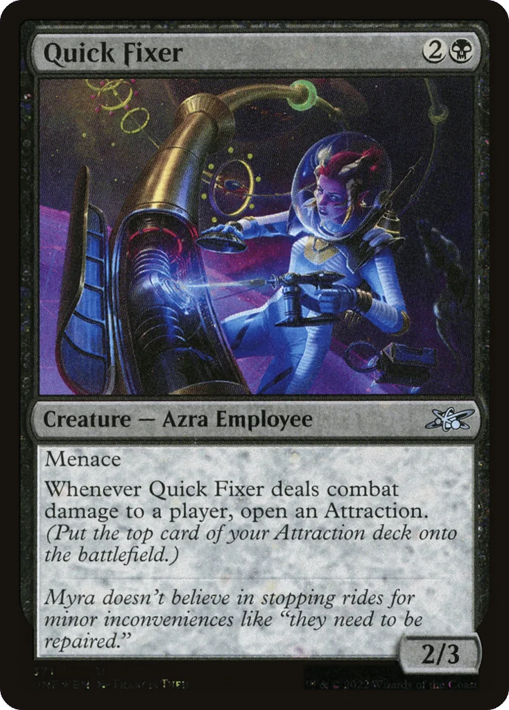 Quick Fixer · Unfinity