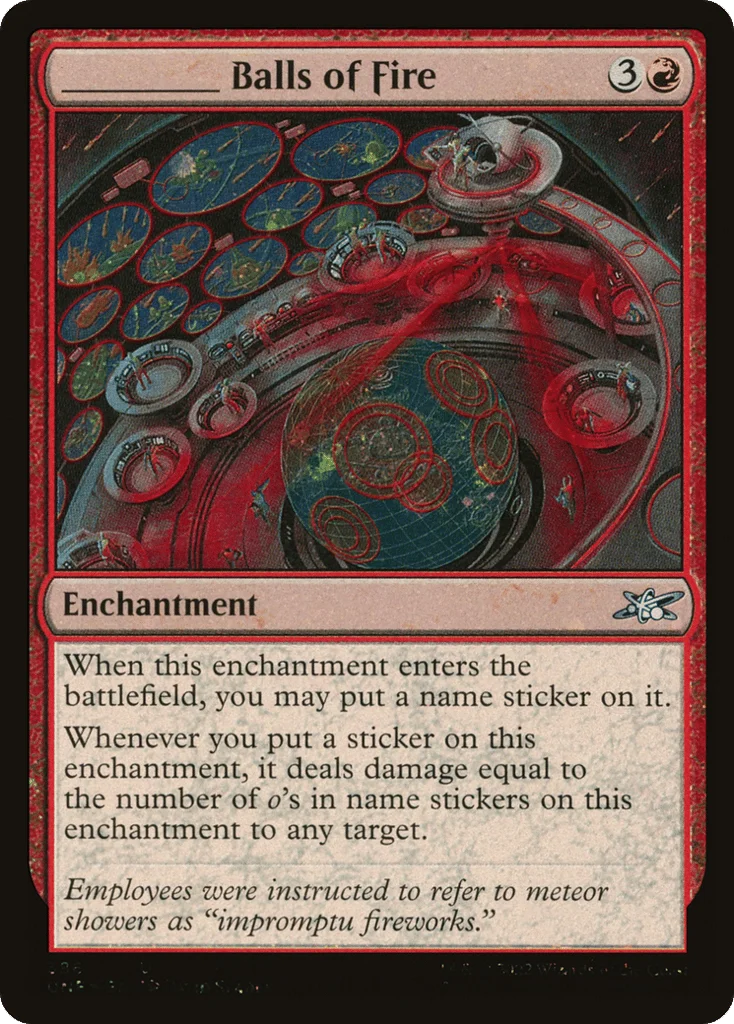 _____ Balls of Fire · Unfinity
