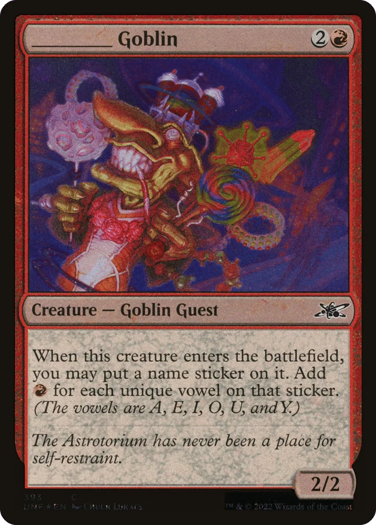 _____ Goblin · Unfinity