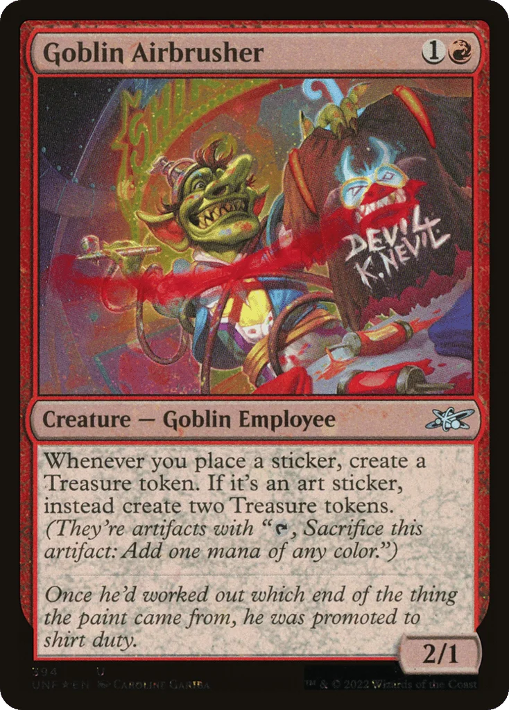 Goblin Airbrusher · Unfinity