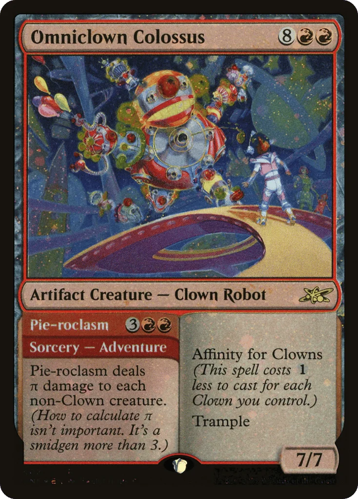 Omniclown Colossus // Pie-roclasm · Unfinity