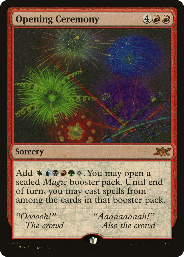Opening Ceremony · Unfinity