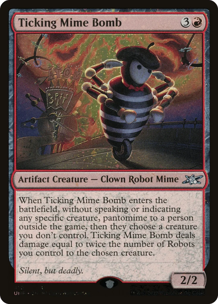 Ticking Mime Bomb · Unfinity