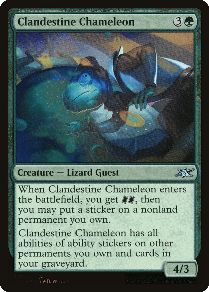 Clandestine Chameleon · Unfinity
