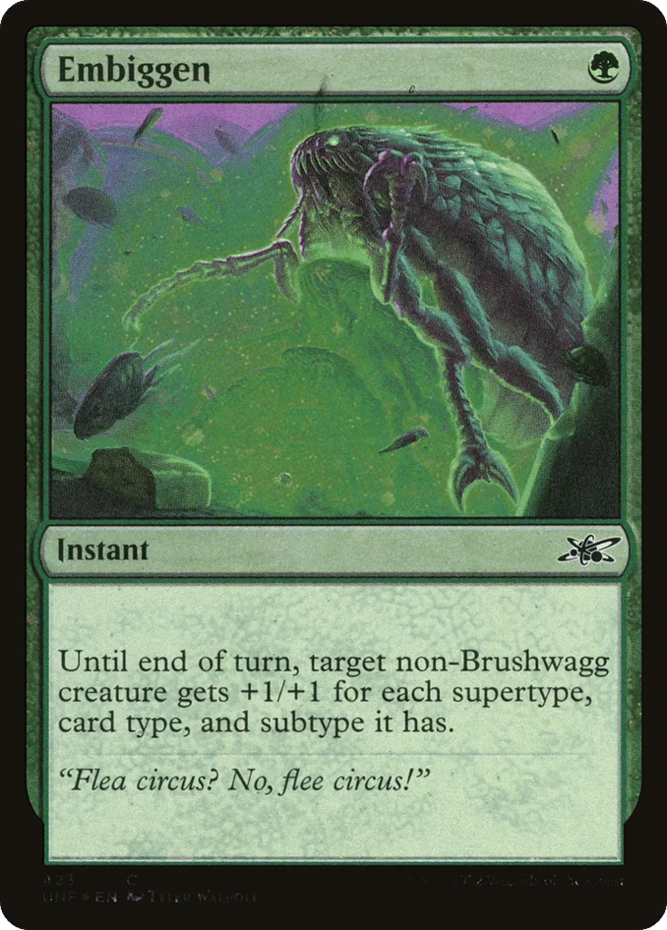 Embiggen · Unfinity