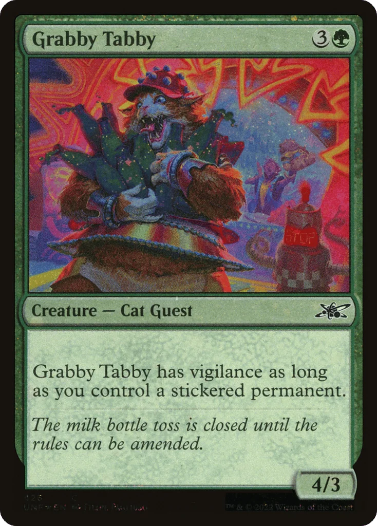 Grabby Tabby · Unfinity