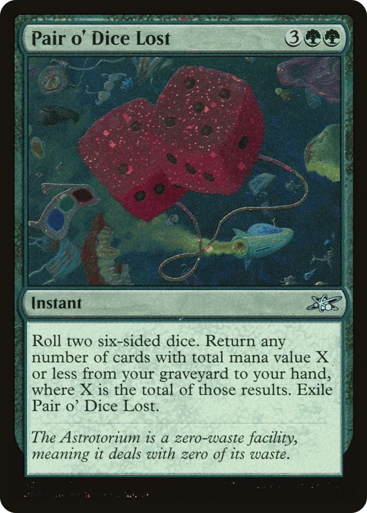 Pair o' Dice Lost · Unfinity