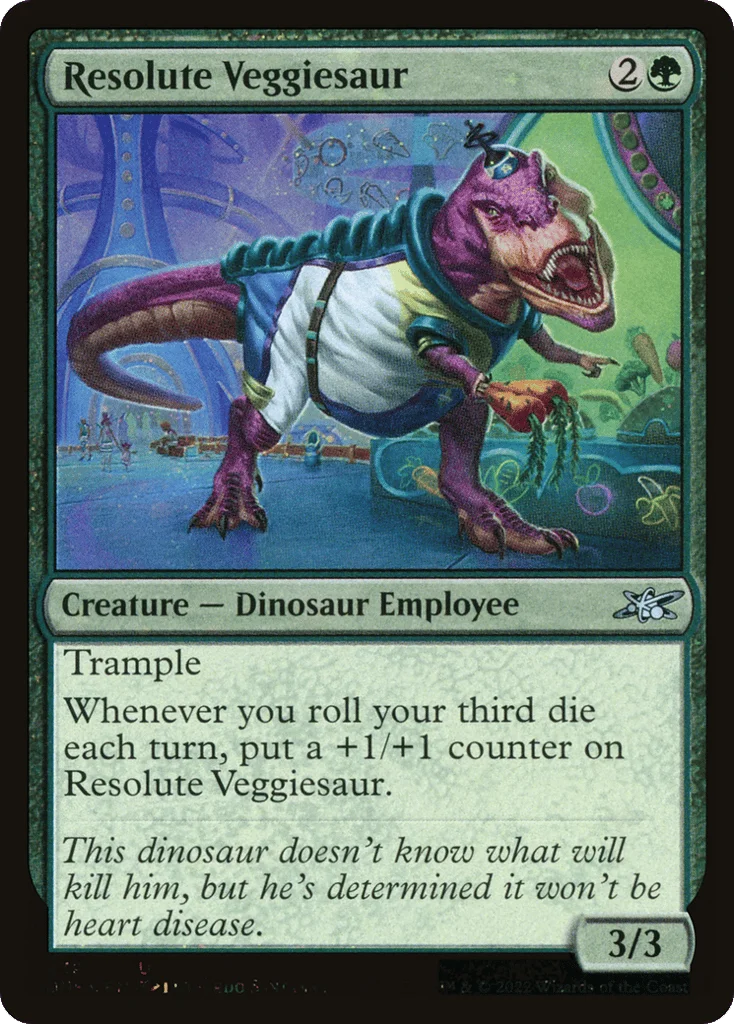 Resolute Veggiesaur · Unfinity