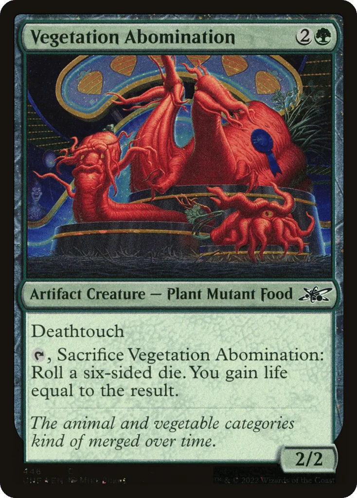 Vegetation Abomination · Unfinity