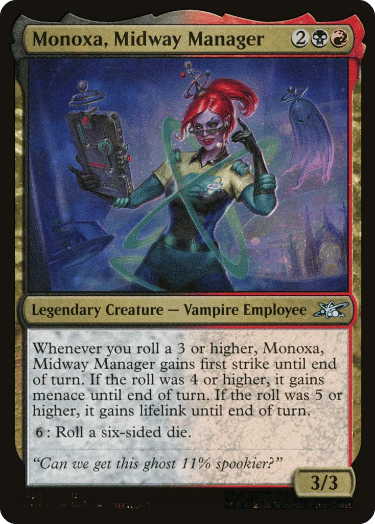 Monoxa, Midway Manager · Unfinity