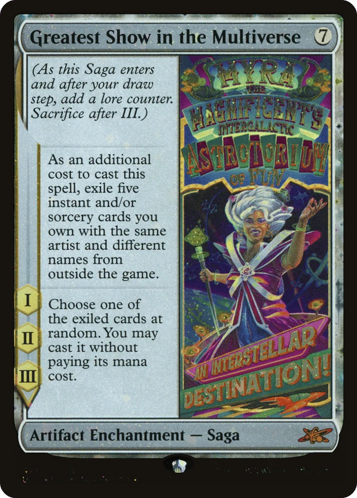Greatest Show in the Multiverse · Unfinity