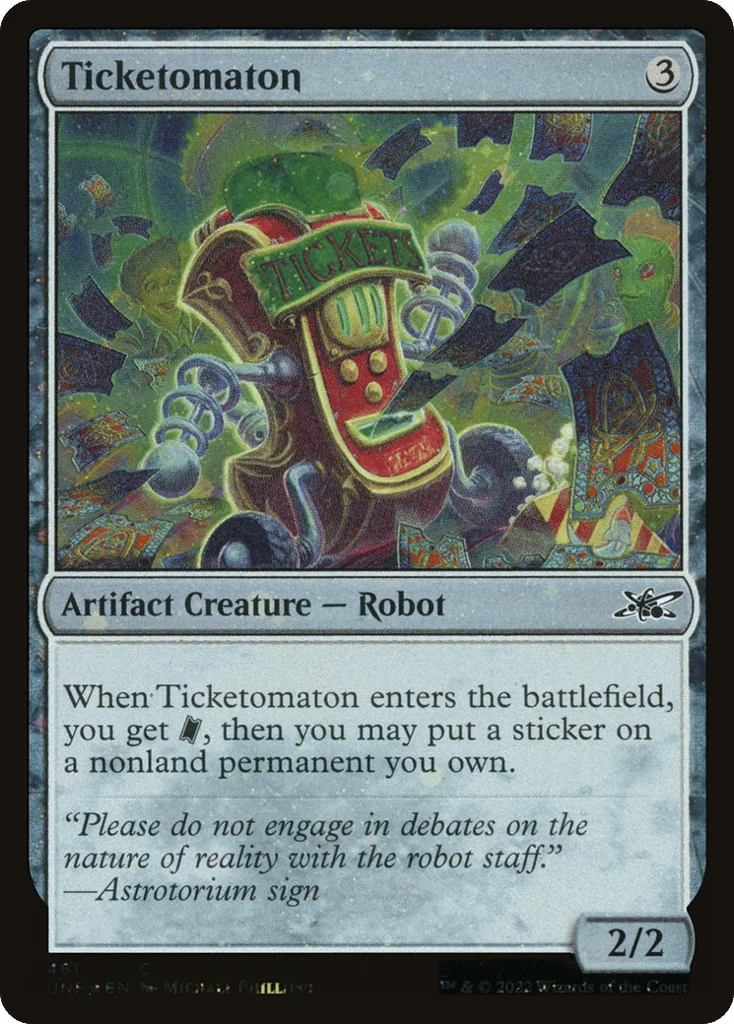 Ticketomaton · Unfinity