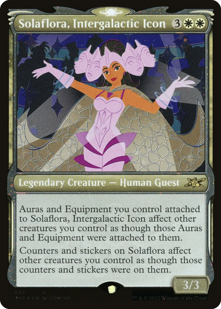 Solaflora, Intergalactic Icon · Unfinity
