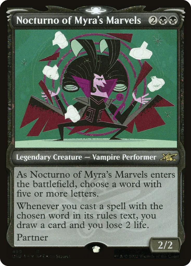 Nocturno of Myra's Marvels · Unfinity