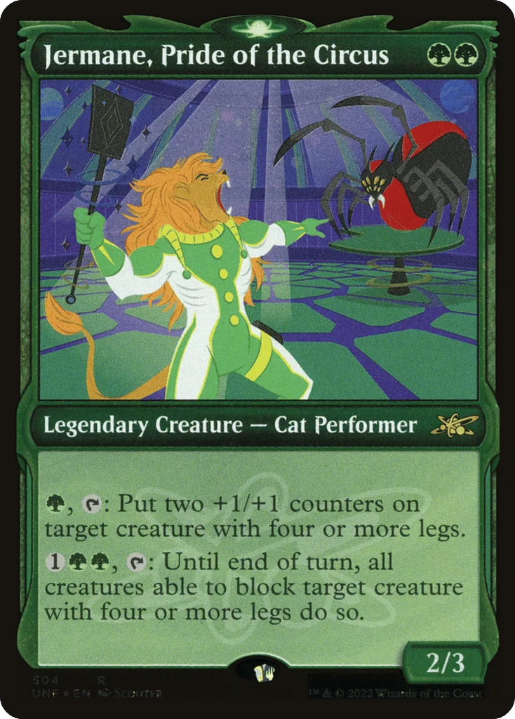 Jermane, Pride of the Circus · Unfinity