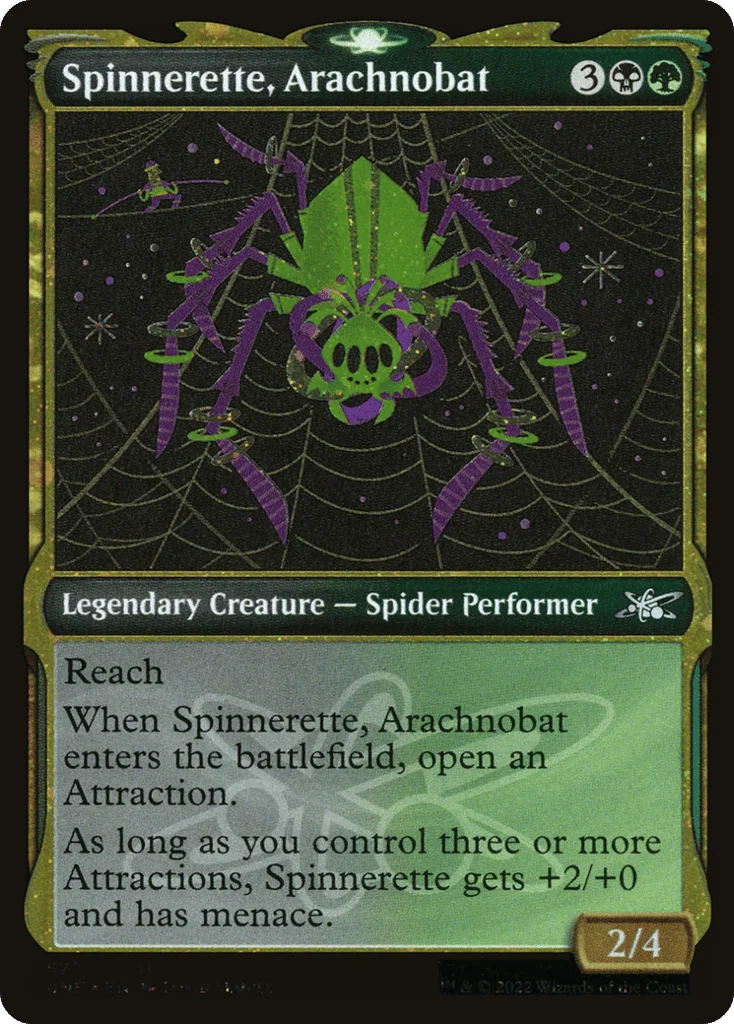 Spinnerette, Arachnobat · Unfinity