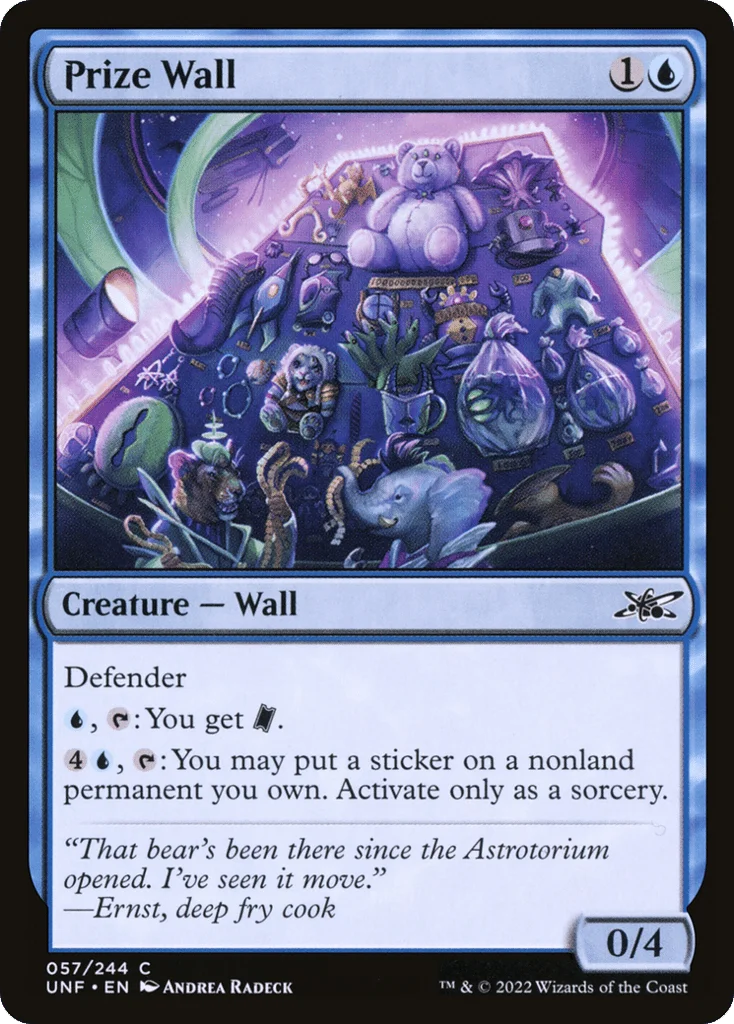 Prize Wall · Unfinity