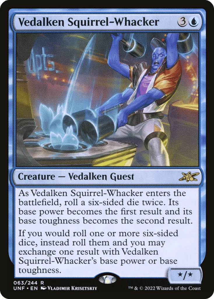 Vedalken Squirrel-Whacker · Unfinity
